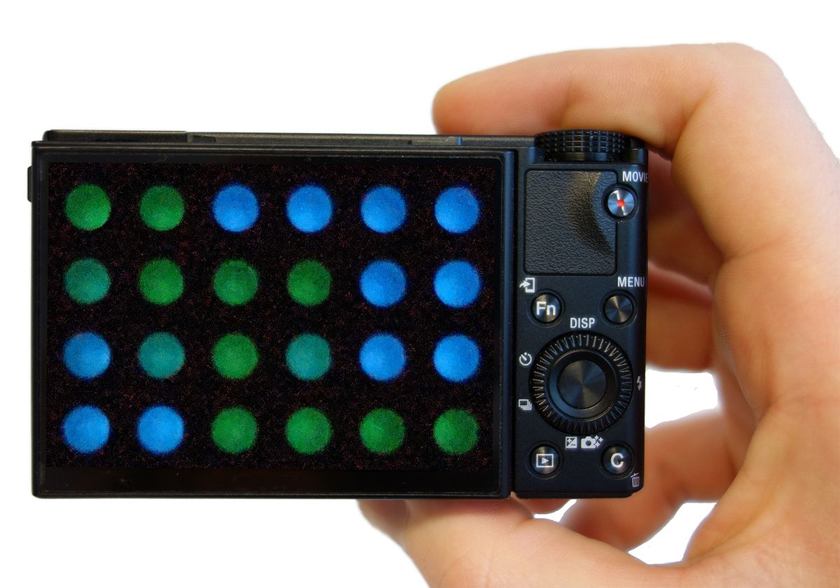 Digital camera capturing bioluminescent readout Digital camera capturing bioluminescent readout